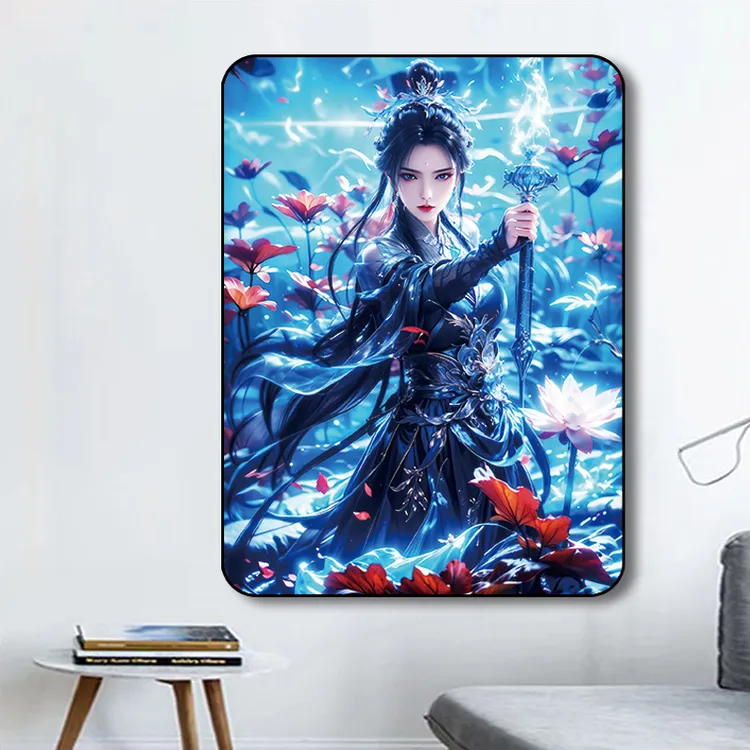 诛仙陆雪琪/动漫装饰画细节瑕疵介意勿拍P 30*40