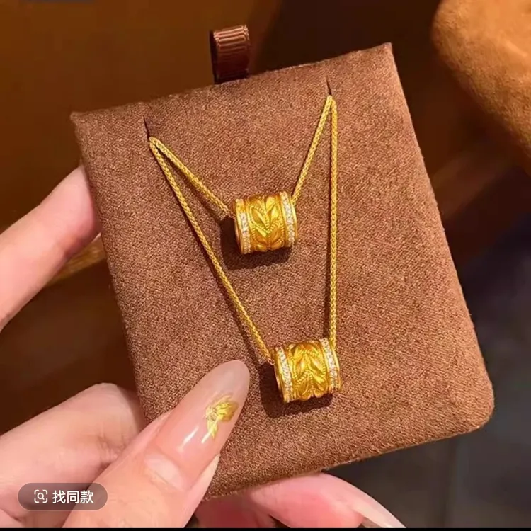 铜合金项链 铜合金项链六言猫眼蛮腰时尚饰品百搭配饰锁骨链ins风