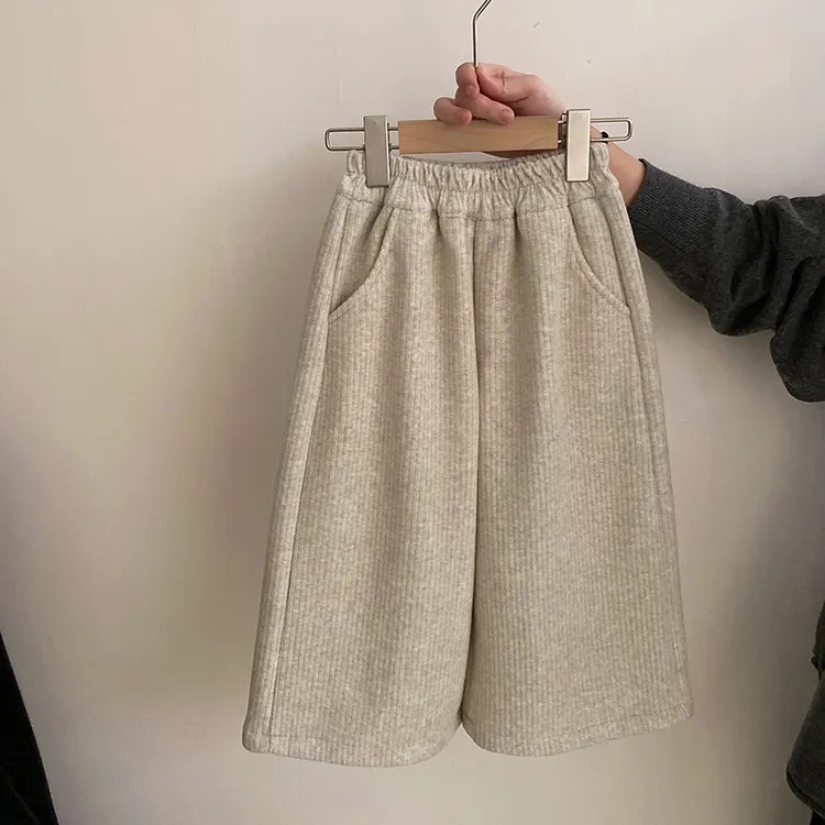 【安安家】女童秋冬新款女宝宝洋气加绒休闲裤中小童裤子潮Z-HEY01