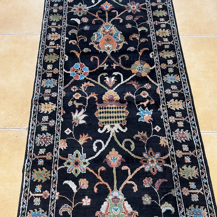 阿富汗手工羊毛地毯82 x277