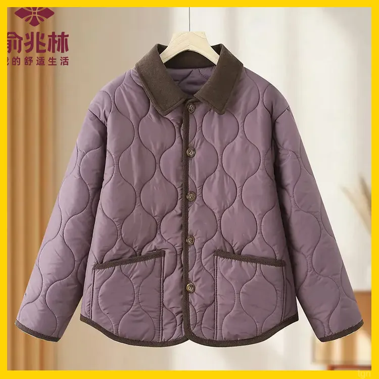 俞兆林2025新款女棉衣棉服内胆贴身小棉袄休闲冬季加绒小个子棉袄