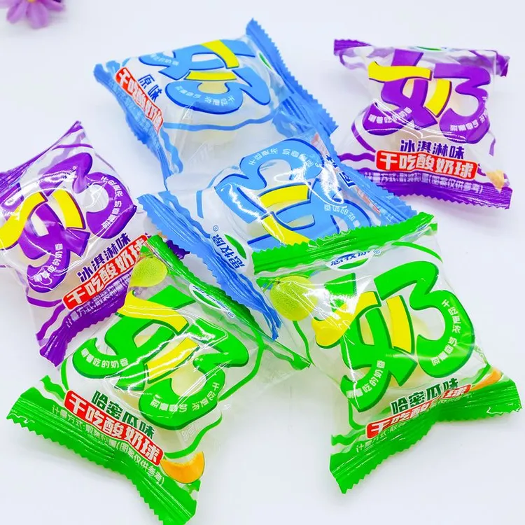 三种口味独立包装干吃酸奶球休闲办公出游零食