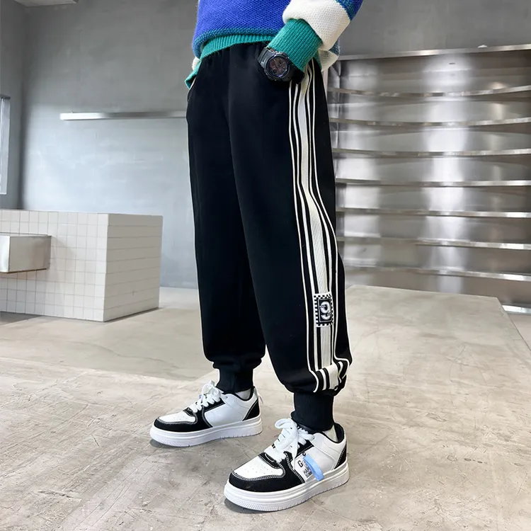男童春秋款运动裤2025新款儿童秋装卫裤洋气中大童秋季裤子童装潮