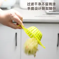 兔子水槽沥水厨余家用垃圾过滤网干湿分离洗菜防堵地漏过滤篮批发