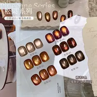 【娜姐专属】美甲富国岛系列猫眼甲油胶2025年秋冬玻璃珠猫眼组合