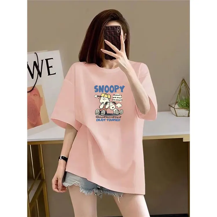 中长款纯棉短袖t恤女夏季新款宽松显瘦设计感洋气大码遮肉上衣女