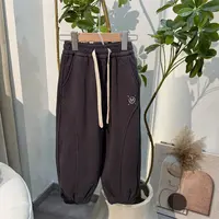 1117【熙】儿童时尚休闲加绒卫裤-39092