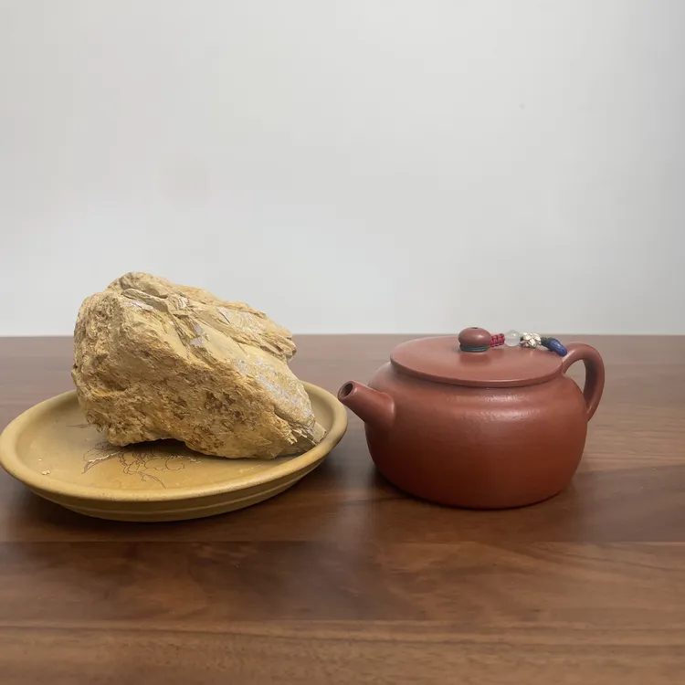 小煤窑朱泥桑扁壶 全手工 紫砂壶茶具 0添加 150毫升 有质检报告