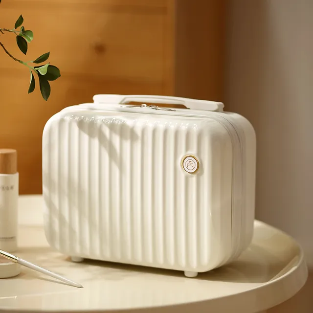 化妆箱新款14寸小型行李箱女登机箱旅游箱手提箱轻便旅行箱密码箱