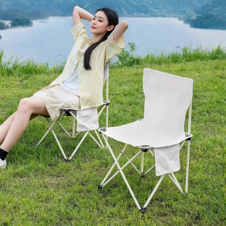 厂家直发户外折叠椅超轻便携式露营椅子美术写生椅钓鱼靠背坐椅