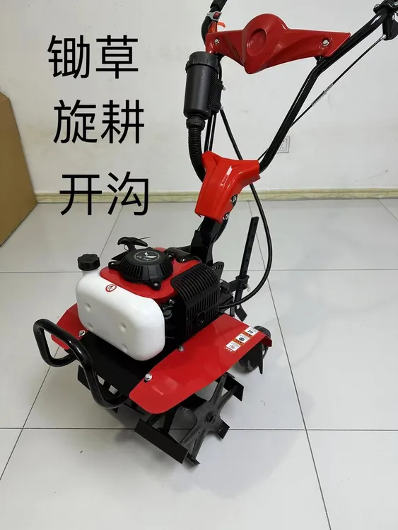 小型四冲程微耕机家用多功能旋耕机锄草松土开沟手扶开沟机