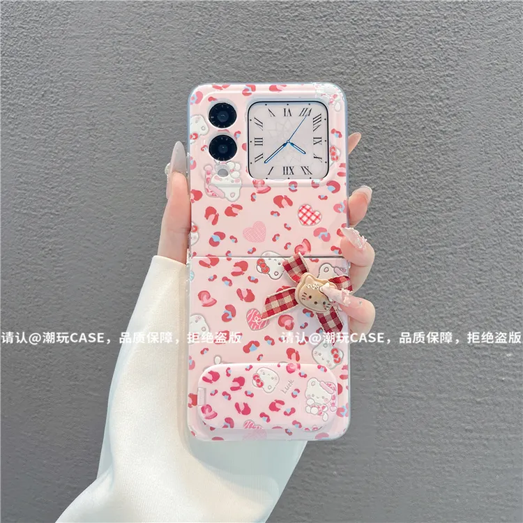 透明折叠壳适用华为荣耀/OPPO/VIVO/小米/三星华为novaflip手机壳