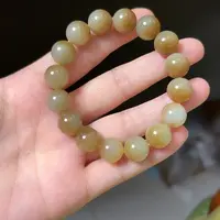 和田玉未镶嵌颈饰黄金糖白卡12
