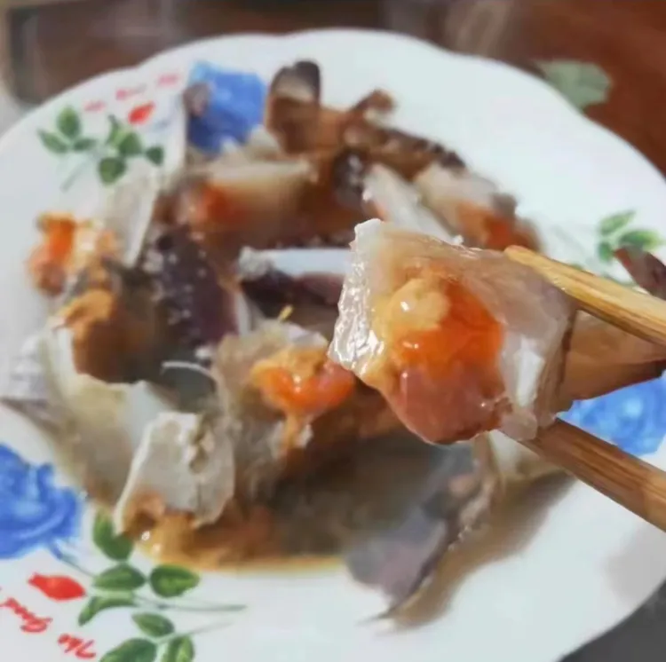 【阿儿老板娘家】舟山生腌红膏呛蟹新鲜腌制小红膏炝蟹3-4两左右