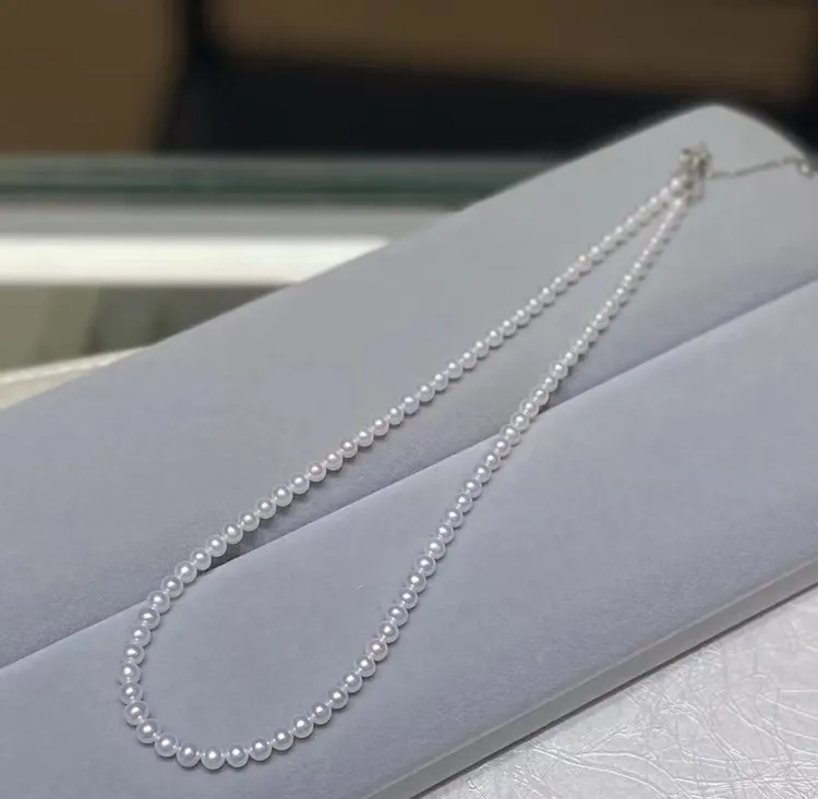 天然淡水真珍珠baby小米珠经典款大证极光冷白