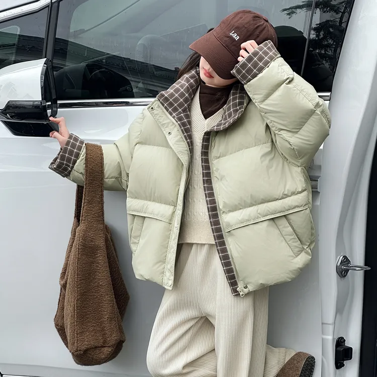 女童羽绒服宝宝冬装2025新款儿童中大童洋气时髦小女孩超好看外套