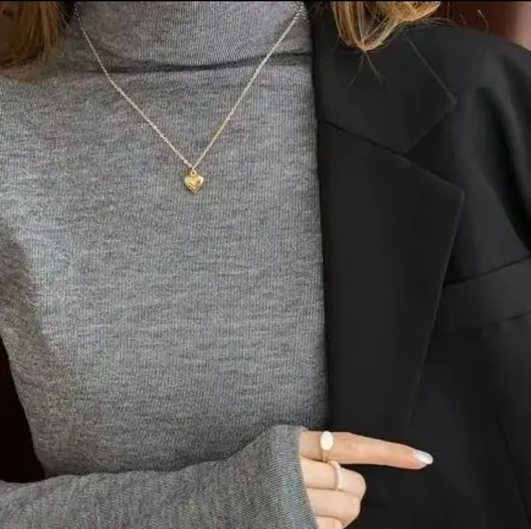 2025秋冬新款防羊绒磨毛加绒加厚半高领打底衫女内搭长袖T恤女