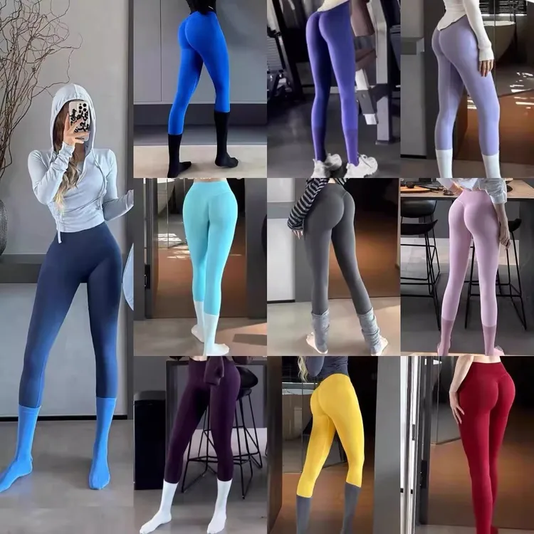 【全额运补】2025新款巨显臀高定蜜桃提臀跑步运动瑜伽健身裤女