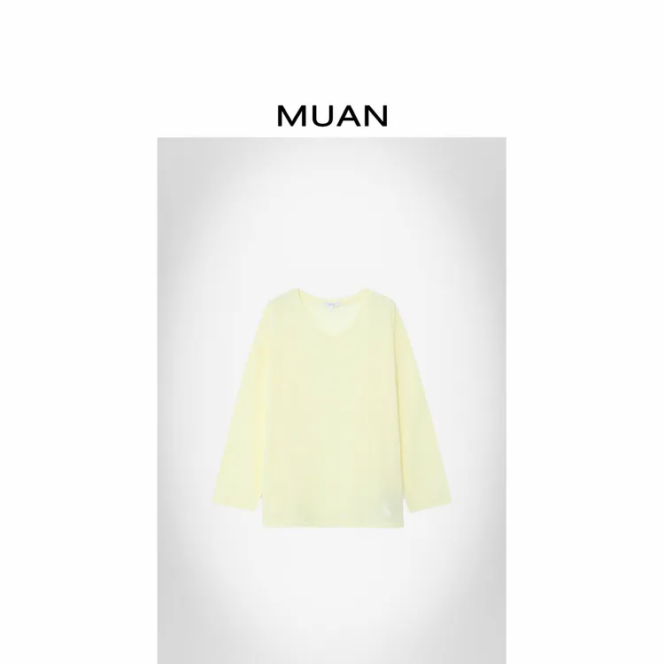 木岸MUAN：《Chill长袖T》“周末系列”定制宽松休闲长袖上衣DG3-8019