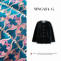 MNGATA G.宫小妍【卡拉库·姑苏山下】羊皮新中式中国风外套5071653