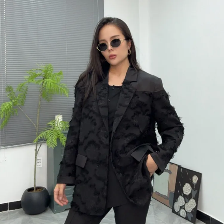 Subinur 拼接设计感西装外套【限量款】   812