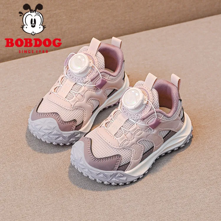 巴布豆童鞋儿童鞋子运动鞋女童秋冬季2025新款小童宝宝户外跑步鞋