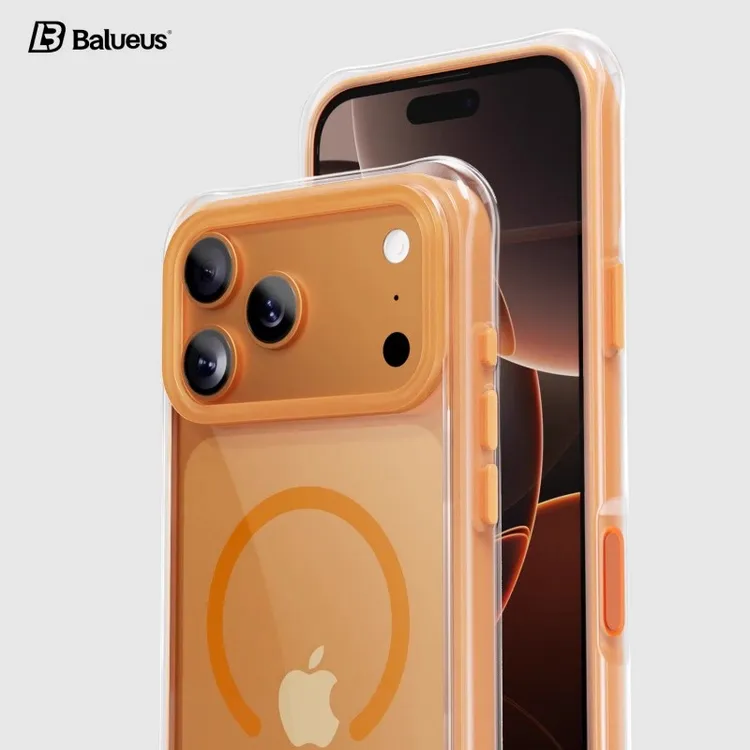 【气囊防摔】FORiPhoneAir手机壳磁吸透明高端保护壳iPhone17ProMax