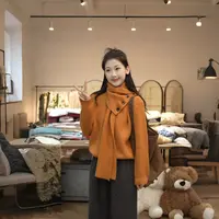 闵笑一【约克黄昏】设计款秋冬季温柔显瘦气质甜美休闲针织上衣