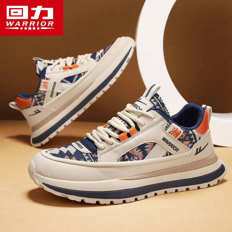 回力男鞋冬季2025新款潮牌厚底板鞋休闲老爹小众运动跑步增高潮鞋