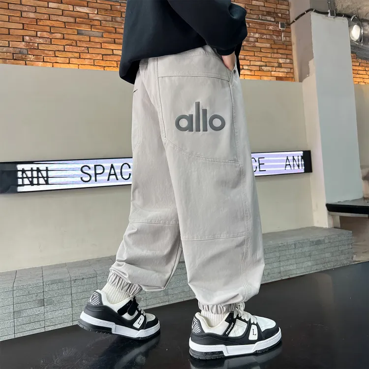 【高品质】巴拉拉男童工装裤春秋款2025新款男孩童装大童秋季裤子帅