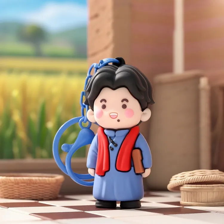 创意书包挂件钥匙扣礼品润之同学教员周边文旅游纪念