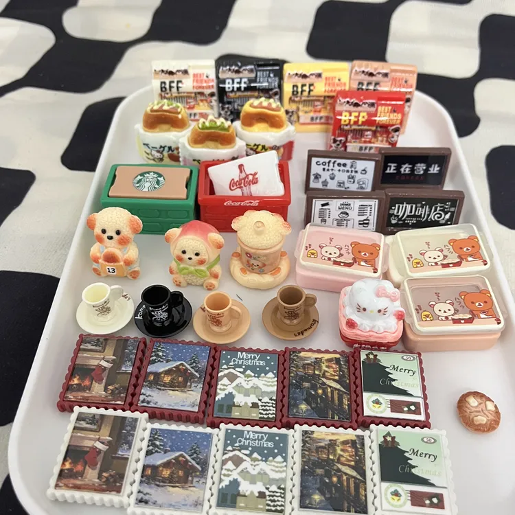 【直播自选】连麦打字圈图选定制食玩/高货树脂配件/奶油胶饰品diy