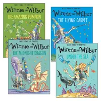 英文原版 Winnie and Wilbur 女巫温妮绘本4册 吴敏兰书单 儿童图