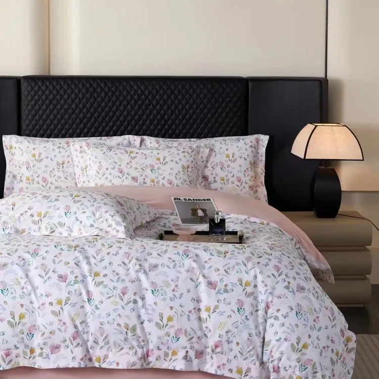 全棉数码印花磨毛四件套