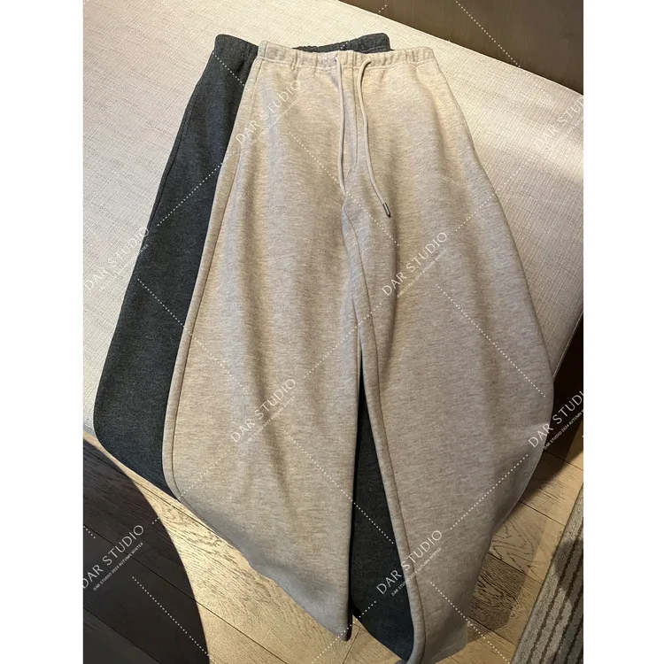 DAR STUDIO 深圳货【贝顿大道】2025秋冬厚简约百搭休闲裤卫裤88555