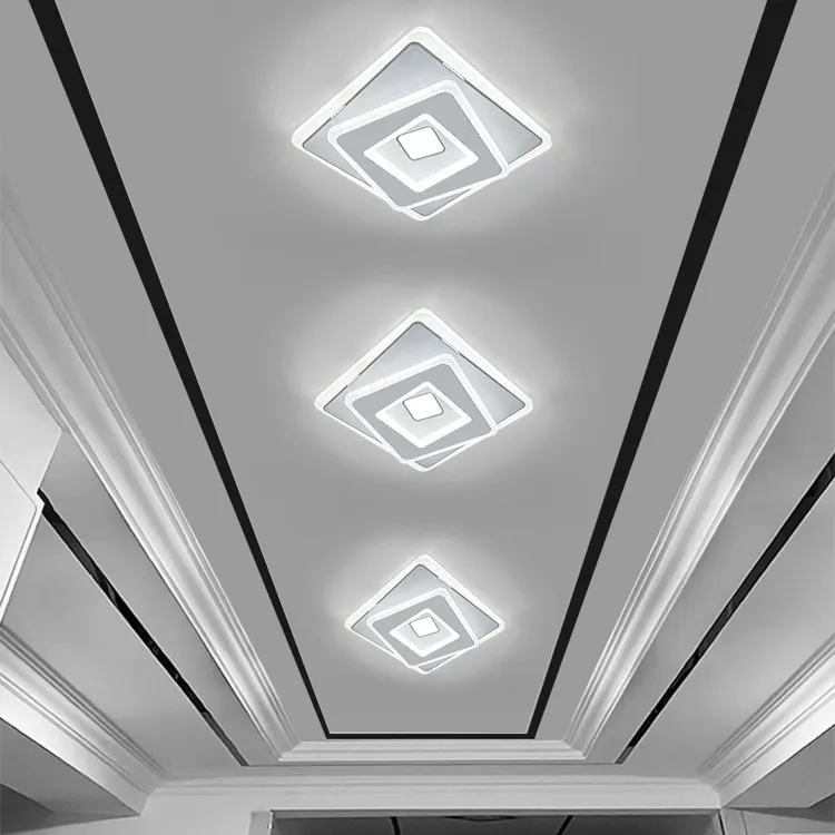 入户玄关灯过道灯走廊灯门厅阳台灯简约吸顶灯明装暗装嵌入灯现代