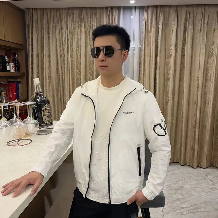 2025秋冬男士新款潮流外套轻奢欧货时尚休闲百搭薄夹克25907