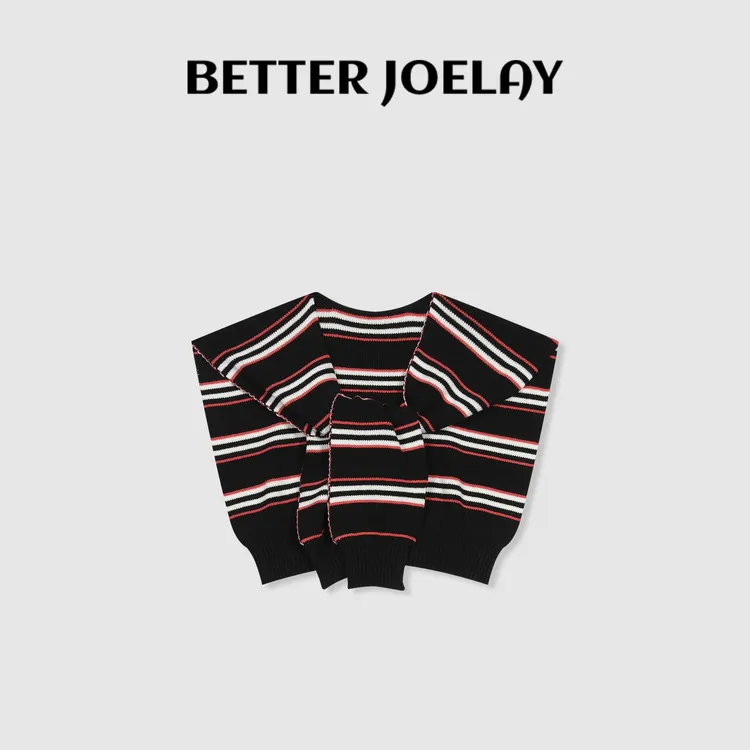 BETTER JOELY -【蜜桃织暖】时尚披肩配饰韩版百搭休闲风LL6085