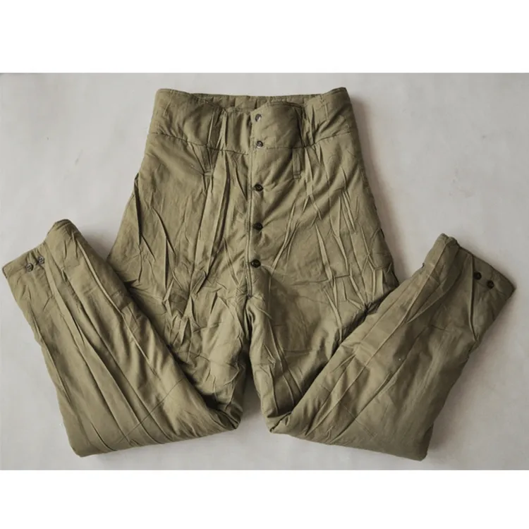 高腰护腰白棉花长裤保暖防寒正品老货