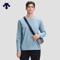 DESCENTE迪桑特DUALIS系列都市通勤男士长袖针织衫新品D5431DTL80
