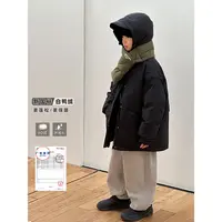11.24新品【现货】略略童品儿童冬季户外保暖工装羽绒服254XY6509