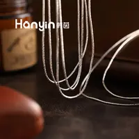 铜合金项链 极细素款百搭万能链蛇骨链项链轻奢小众高级感锁骨链