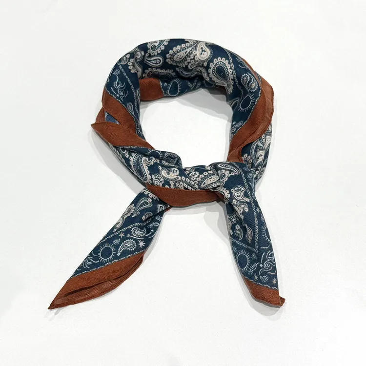 【余欢欢】时尚百搭韩系复古丝巾-YHX50080