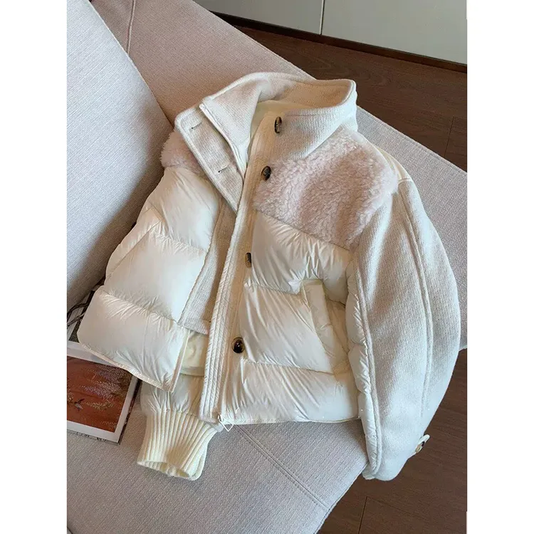 8938# “冬日恋歌'气质保暖小个子短款时尚百搭棉服