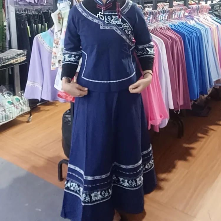 新款民族服装少数民族服装壮族服装云南服装