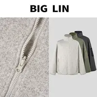 BIG林 秋季立领拉链开衫简约户外休闲男士夹克外套RDF25460-1