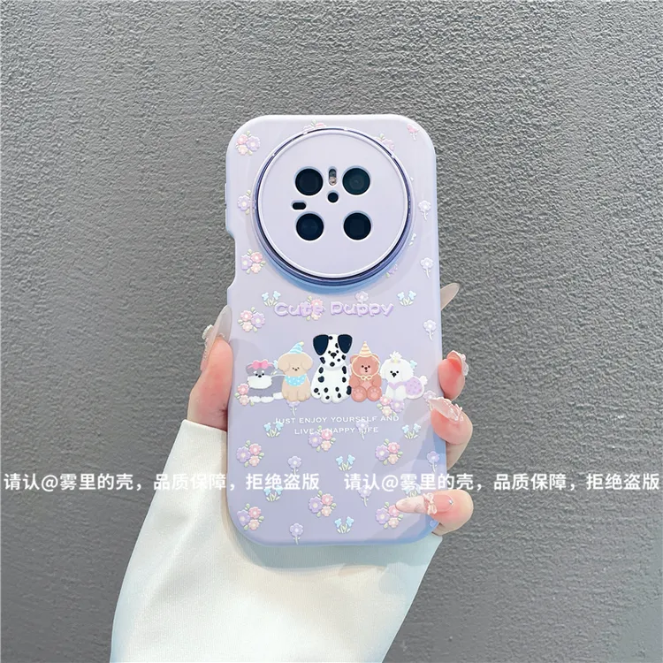 金属小胖妹适用苹果17/iPhone/华为荣耀/VIVO/OPPO/小米手机壳潮