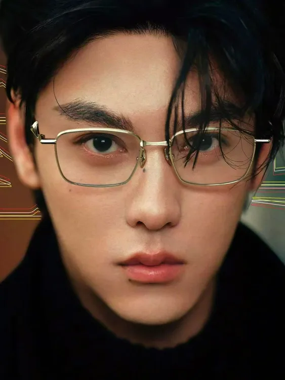 [康诚实体品质]超轻纯钛gm眼镜架素颜可配镜设计师款精致韩版风格