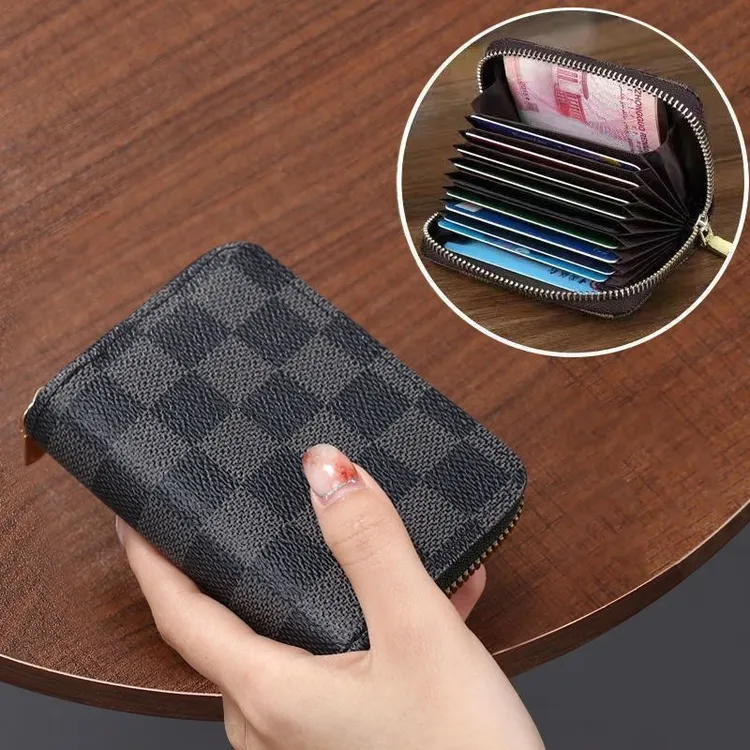 新款风琴防盗刷消磁卡包多卡位银行信用卡证件位驾驶证卡包证件包