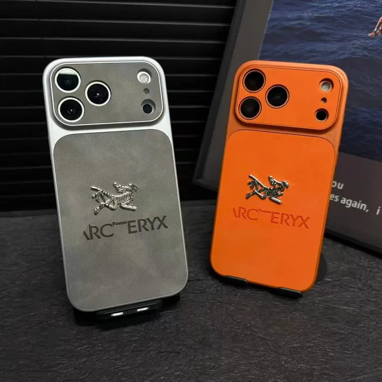 秒变17皮质立标潮牌鸟适用苹果iphone161514promax高级情侣手机壳